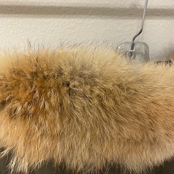 🎉HP🎉  NWT SAM New York Thinsulate parka with natural coyote edged hood, size L - Picture 12 of 16